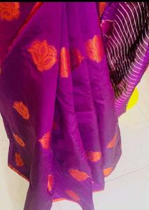 Beautiful Purple Saree