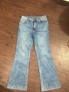 Light Wash Flare Jeans