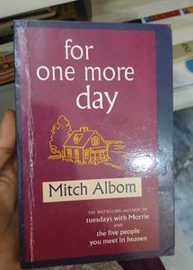 For One More Day by Mitch Albom