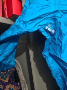 Blue Embroidered Kurta