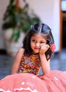 Girls Lehenga Choli Set