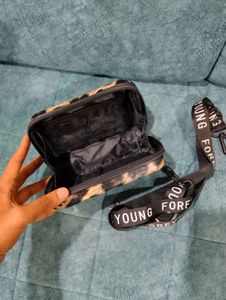 Leopard Print Crossbody Bag