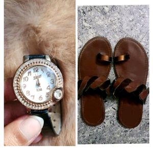 Combo ✴️Of Flats/watch💖