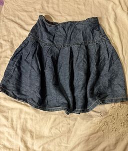 Cute Denim Mini Skirt