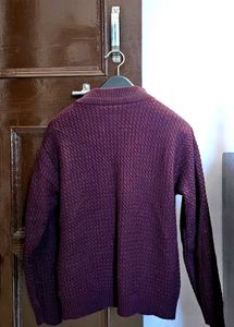 Purple Sweater Like New