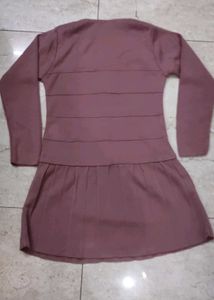 Semi-wool Dress
