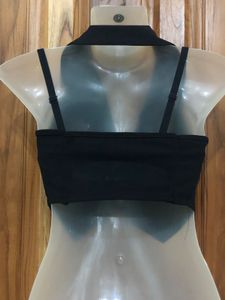 Pinterest Black Halter neck Vest