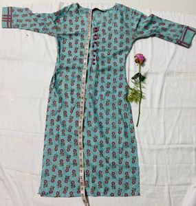 Ladies Kurta Set M Size Measurements Available