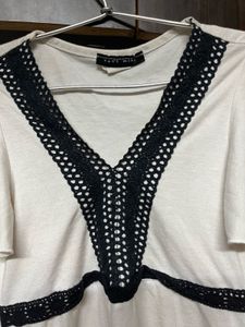 Casual White Top🫠🫠❤️