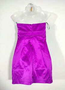 Purple Bodycon Mini Dress