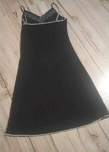 Goth VINTAGE Beaded Dress