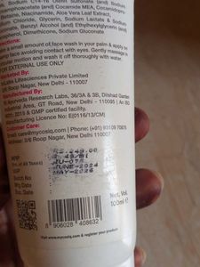 COSIQ Vitamin B3-5% Face Wash