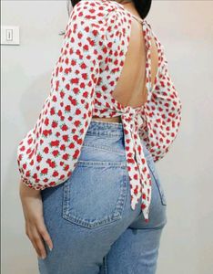 Bershka Backless Top