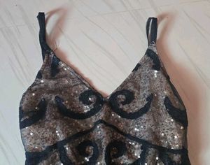 Sequin Embellished Party Dress