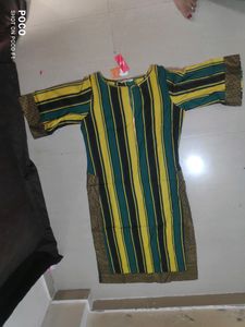 Brand New Striped Long Kurta