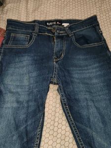 Blue Coin Jeans - Size 32