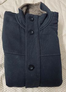 Grey Wool Jacket For Men