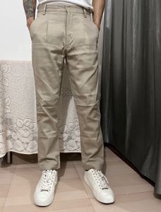 Beige Casual/formal Trousers