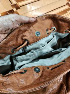 Boho Leather Hobo Bag