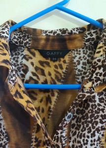 Animal Print Shirt Bust 42