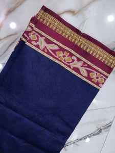 New Royal blue saree
