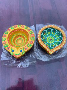 Diwali Diyas - Set of 2