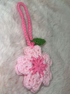 Sakura Flower Key Holder Or Chain