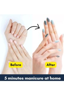 Peach Colour  Nail Gel Extension Tip dd On Sparkl