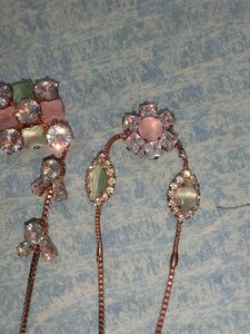 Dangling Gemstone Bracelet