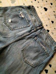 Ripped Denim Jeans