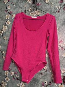 Pink Long Sleeve Bodysuit
