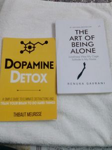DOPAMINE DETOX THE ART Of BEING ALONE Combo 2