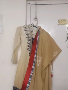 Brand new Anarkali suit with chudidar, dupatta