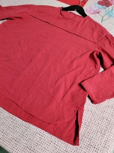 Plus Size Red Color Top#STUDIO