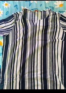 Anouk By Myntra Striped Women&#39;s Kurti