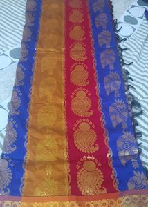 Colorful Silk Saree New Without Tag.