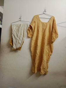Elegant Yellow Kurta Set