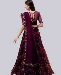 Unstitched Lhenga Choli