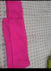 Pink Sequined Dress Material