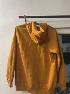 Mustard Zippered Hoodie