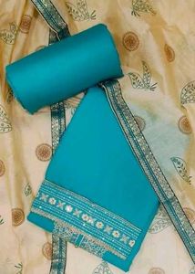 Unstitched Cotton Suit For Women