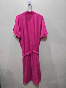 Rose Pink Terry Robe
