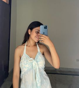 Blue Cotton Dress