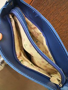 Blue Sling Bag