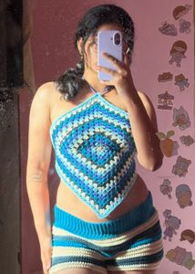 Square Crochet Top