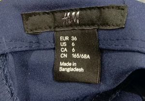 Navy Blue Casual Skirt (Women&#39;s)