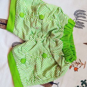 Cute Green Baby Outfit