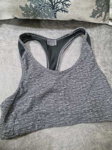 Domyos Gray Sports Bra