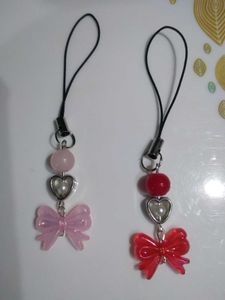 •Mini Bow Phone Charm•
