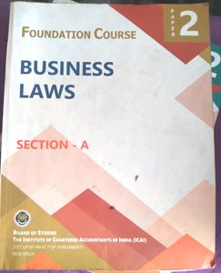 7 Books : All CA Foundation Study Materials